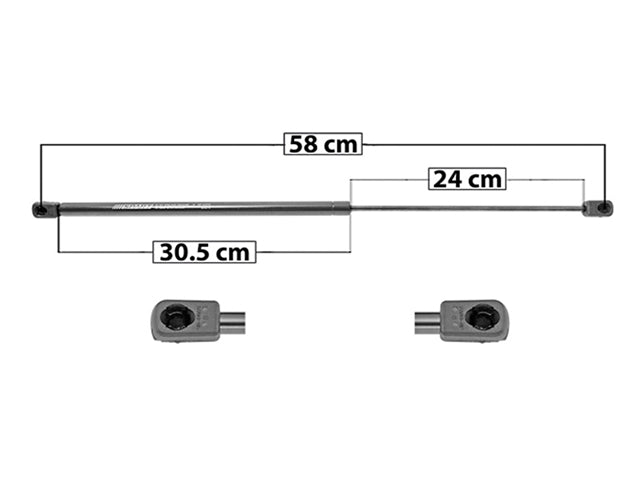 AMORTIGUADOR VIDRIO 5TA PUERTA JP WRANGLER 07-10 TK DER/IZQ SP