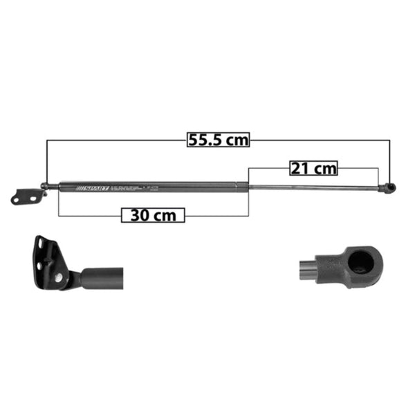 Amortiguador 5Ta Puerta P/ Mazda 3 2010-2013