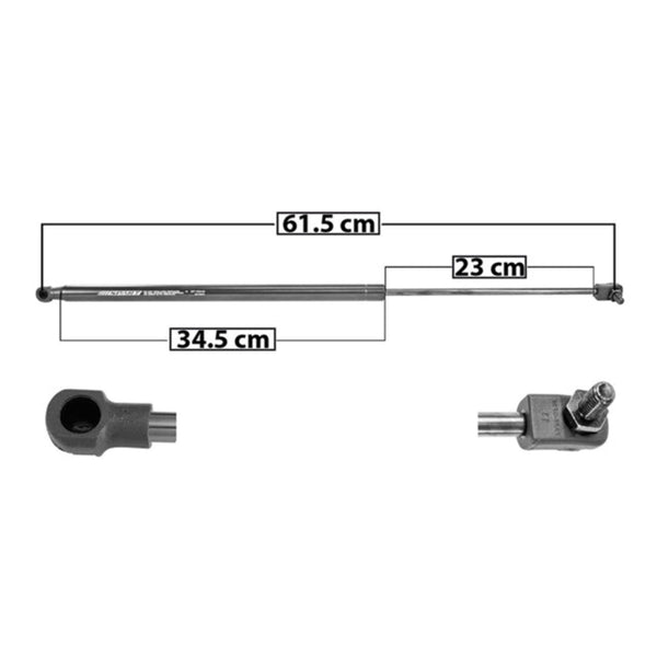Amortiguador 5Ta Puerta P/ Mazda 3 2014-2018