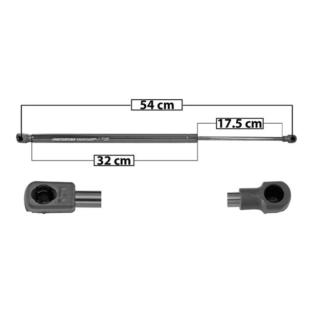 AMORTIGUADOR 5TA PUERTA MZ 2 16-20 54 CM 32 CM 17.5 CM DER / IZQ SP