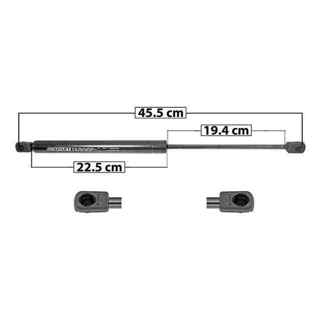 AMORTIGUADOR COFRE MC CLK 97-02 DER/IZQ SP