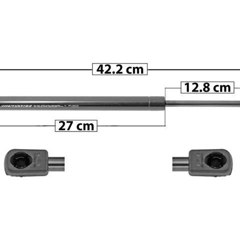 AMORTIGUADOR CAJUELA MT ECLIPSE COUPE 08-12/HATCBACK 07-12 43.2 CM 27 CM 12.8 CM DER/IZQ SP