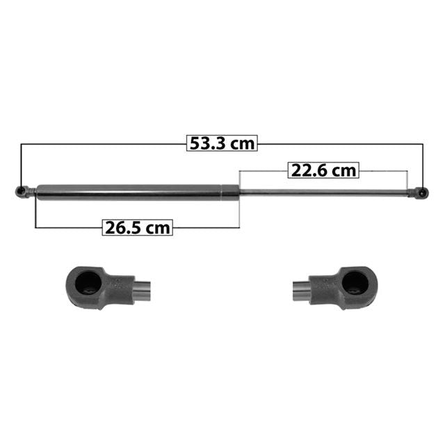 AMORTIGUADOR 5TA PUERTA MT ENDEAVOR 10-11 53.3 CM 26.5 CM 22.6 CM DER/IZQ SP