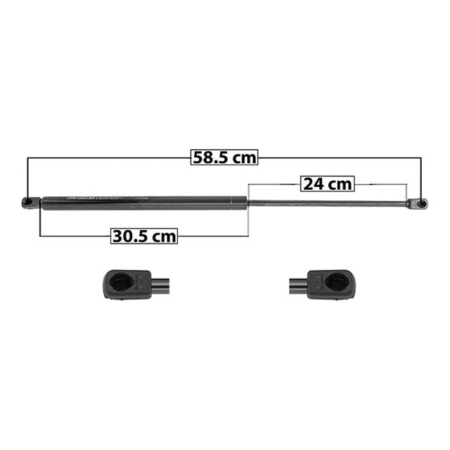 AMORTIGUADOR 5TA PUERTA NS PATHFINDER 87-95 DER/IZQ SP