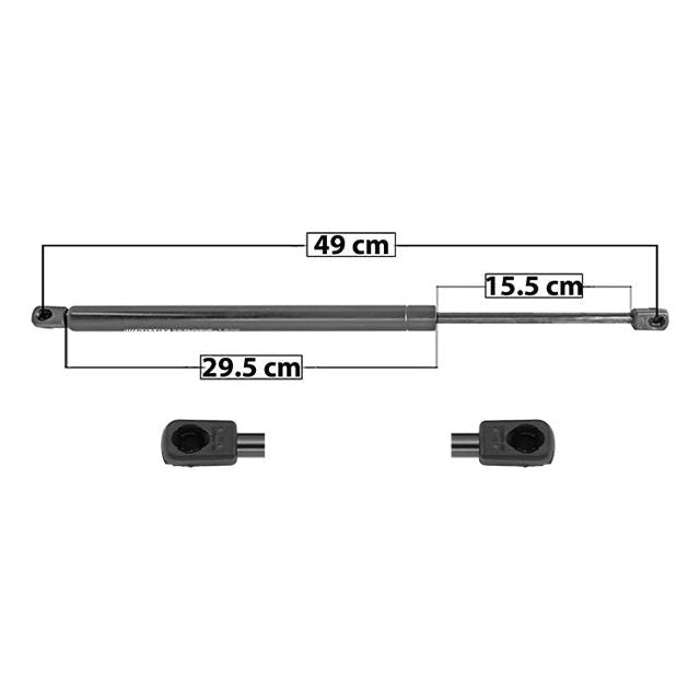 AMORTIGUADOR 5TA PUERTA NS PATHFINDER 05-07 DER/IZQ SP