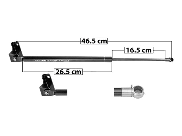 AMORTIGUADOR VIDRIO 5TA PUERTA NS PATHFINDER 87-95 DER SP