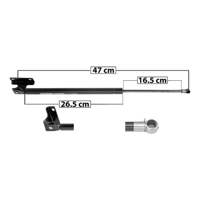 Amortiguador Vidrio 5Ta Puerta P/ Nissan Pathfinder 1987-1995