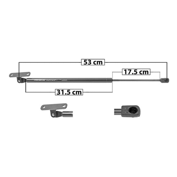 Amortiguador 5Ta Puerta P/ Nissan Pathfinder 1996-2004