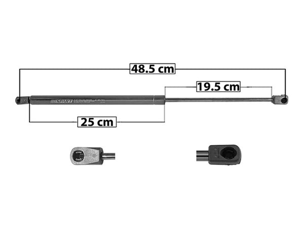 Amortiguador 5Ta Puerta P/ Nissan Quest 1999-2002