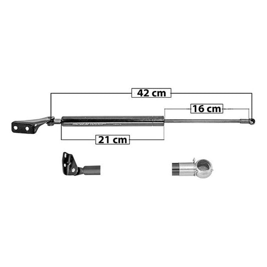 Amortiguador 5Ta Puerta P/ Nissan Tiida 2007-2017