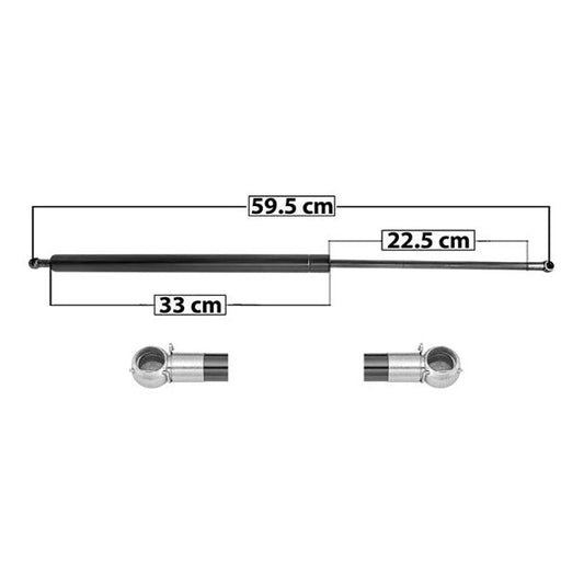 Amortiguador 5Ta Puerta P/ Nissan Tsubame 1994-2004