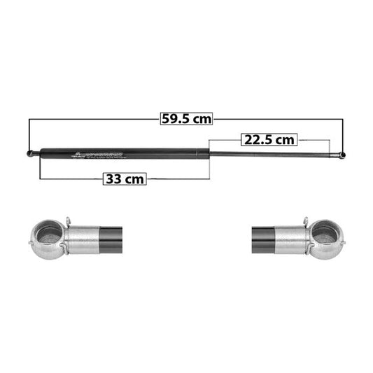 Amortiguador 5Ta Puerta P/ Nissan Tsubame 1994-2004