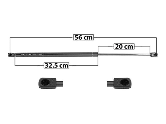 Amortiguador 5Ta Puerta P/ Nissan X-Terra 2001-2004