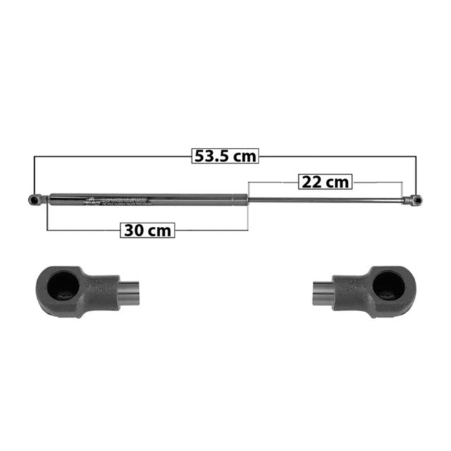 Amortiguador 5Ta Puerta P/ Nissan X-Trail 2003-2007