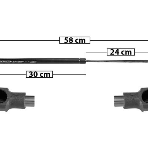 AMORTIGUADOR 5TA PUERTA RN KOLEOS 16-20 58 CM 30 CM 24 CM DER/IZQ SP