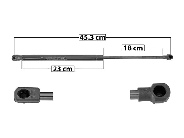 Amortiguador 5Ta Puerta P/ Seat Ibiza 2011-2015
