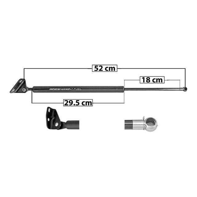 AMORTIGUADOR 5TA PUERTA TY 4 RUNNER 05-09 DER/IZQ SP