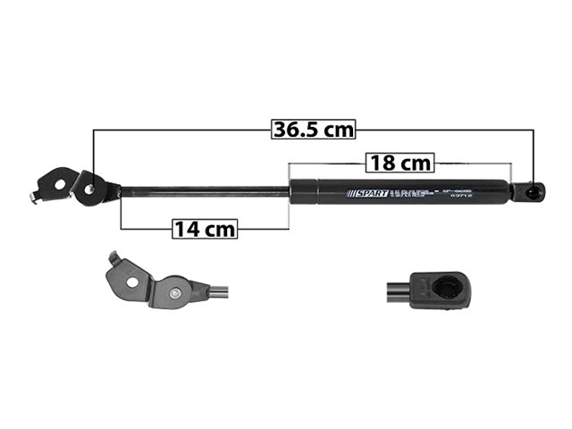 AMORTIGUADOR COFRE TY CAMRY 92-96 DER SP