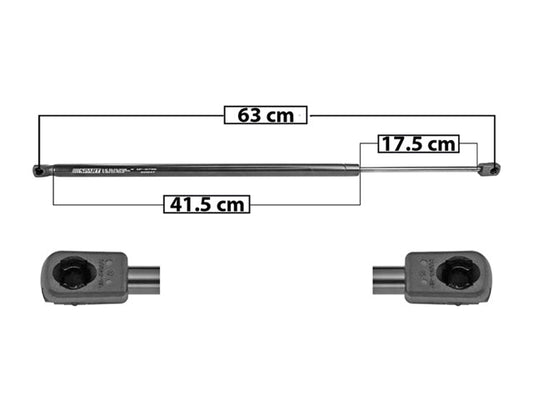 Amortiguador 5Ta Puerta P/ Toyota Highlander 2014-2019
