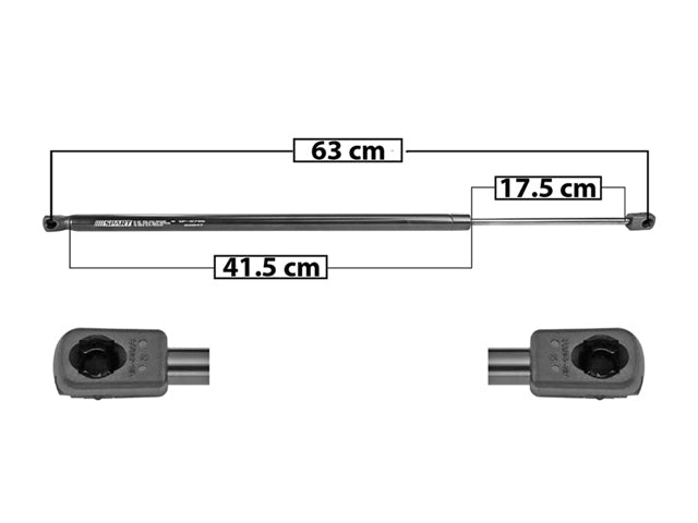 AMORTIGUADOR 5TA PUERTA TY HIGHLANDER 14-19 63 CM 41.5 CM 17.5 CM DER/IZQ SP