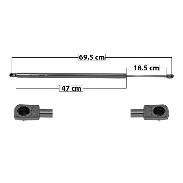 Amortiguador 5Ta Puerta P/ Toyota Sequoia 2008-2021