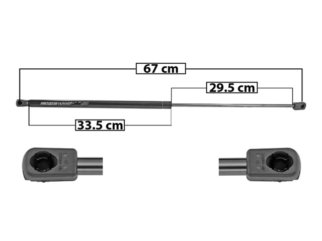 AMORTIGUADOR COFRE TY AVALON 13-18/CAMRY 12-17 67 CM 33.5 CM 29.5CM DER/IZQ SP