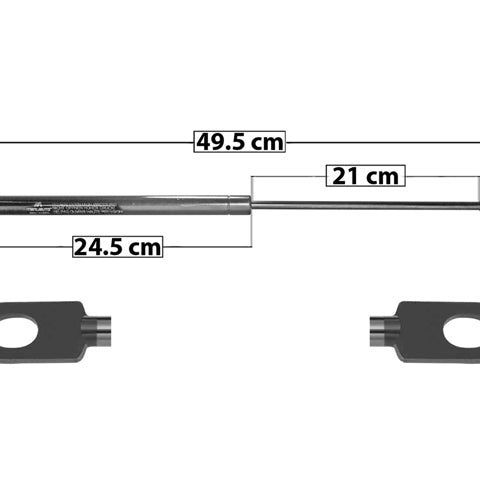 AMORTIGUADOR 5TA PUERTA VW CARIBE 77-87 TK DER/IZQ MNJ