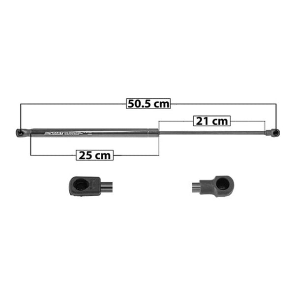 Amortiguador 5Ta Puerta P/ Volkswagen Gol 2009-2014