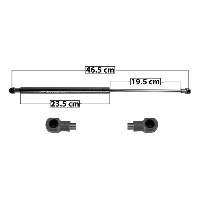 AMORTIGUADOR 5TA PUERTA VW LUPO/CROSSFOX 06-09 DER/IZQ SP