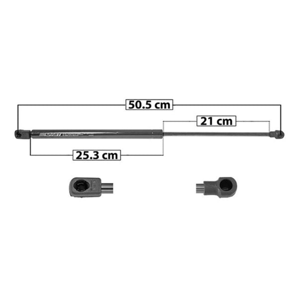 Amortiguador 5Ta Puerta P/ Volkswagen Polo 2003-2007