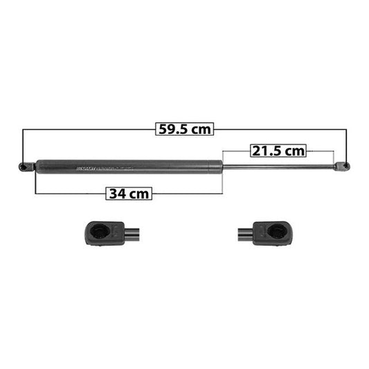 Amortiguador 5Ta Puerta P/ Volkswagen Sharan 1995-2000
