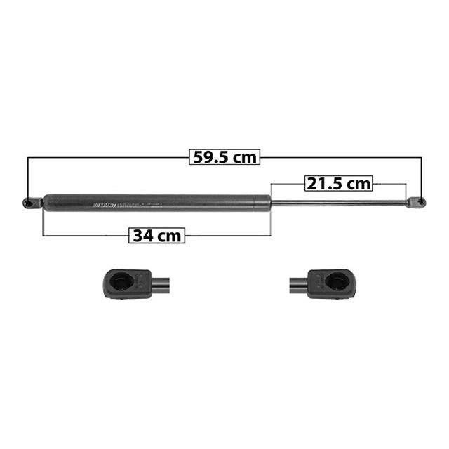 AMORTIGUADOR 5TA PUERTA VW SHARAN 95-00 DER/IZQ SP