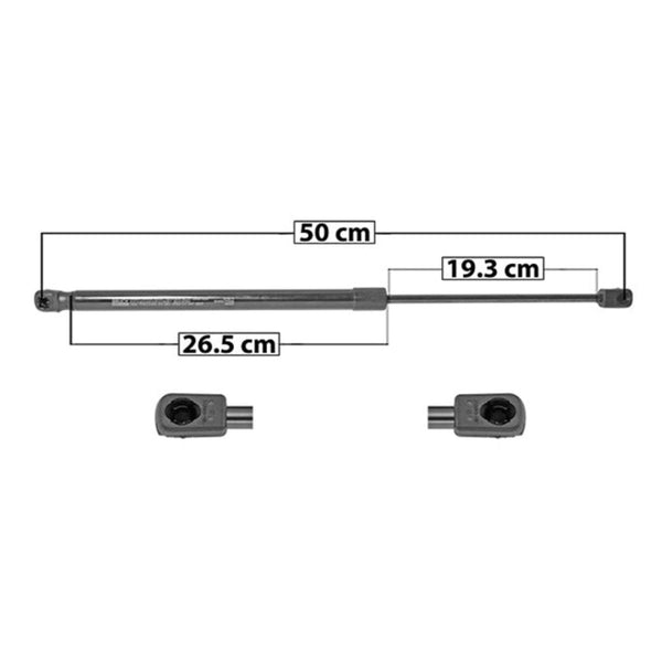 Amortiguador 5Ta Puerta P/ Volkswagen Tiguan 2009-2011