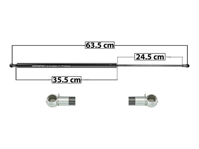 AMORTIGUADOR 5TA PUERTA HM H3 06-10 DER/IZQ SP