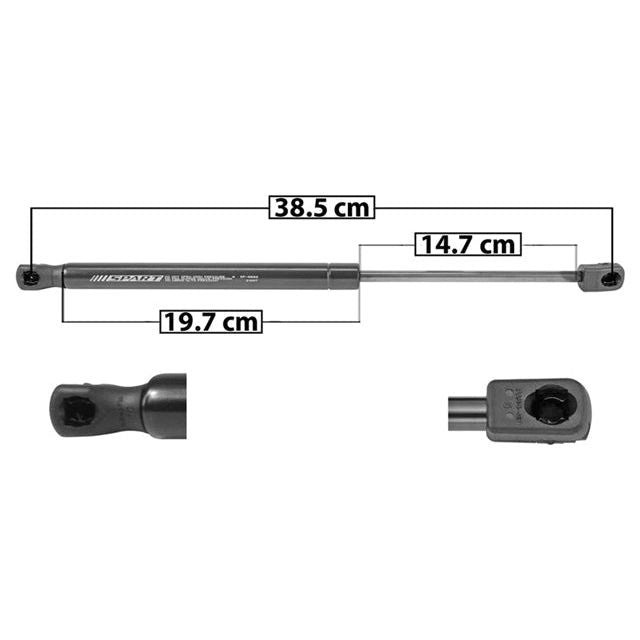 AMORTIGUADOR COFRE HY SONATA 11-14 38.5 CM 19.5 CM 14.5 CM DER/IZQ SP