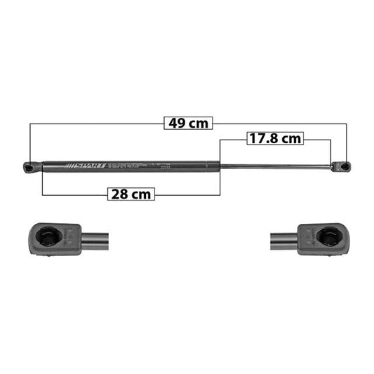 Amortiguador 5Ta Puerta P/ Hyundai Ix-35 2015-2016