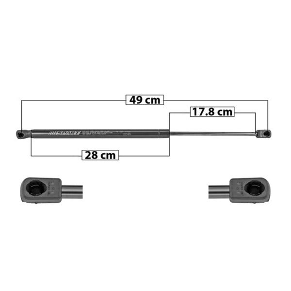 Amortiguador 5Ta Puerta P/ Hyundai Ix-35 2015-2016