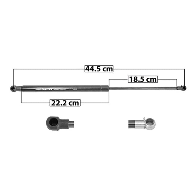 Amortiguador 5Ta Puerta P/ Smart Fortwo 2008-2013