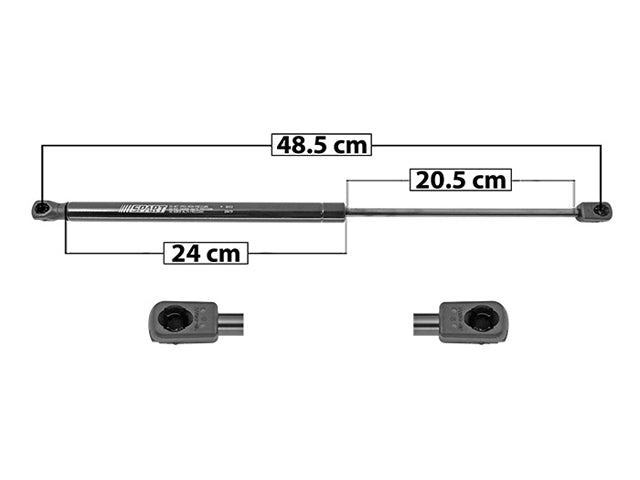 AMORTIGUADOR UNIVERSAL 485mm 205mm 500N SP