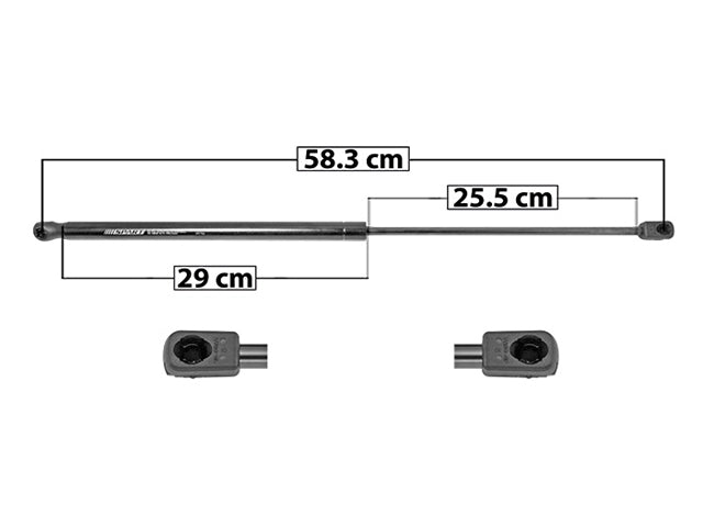 AMORTIGUADOR UNIVERSAL 583mm 255mm 700N SP