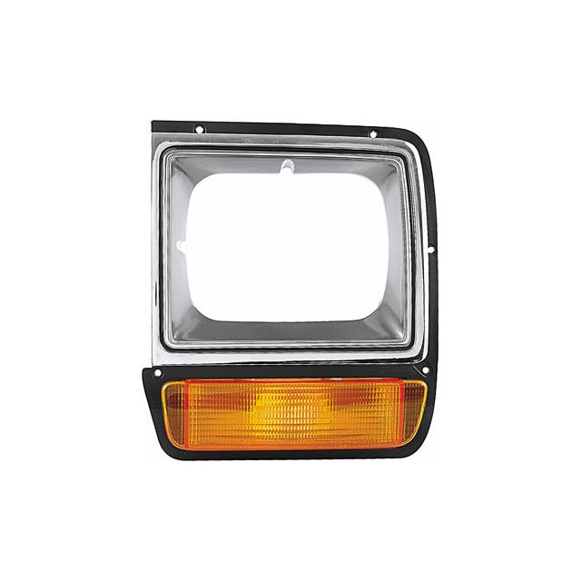 Bisel Dg Ram 86-89 Cromado C/Cuarto Izq P/ Dodge Ram 1986-1989