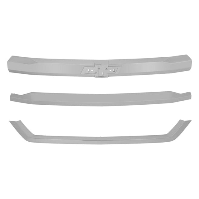 Moldura Parrilla 3 Piezas Cromada Silverado 2500 2018