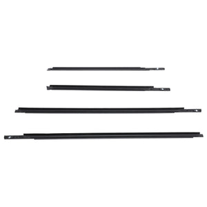 Cañuela Puerta Delantera 4 Piezas Negra Mate Yaris 2006-2015