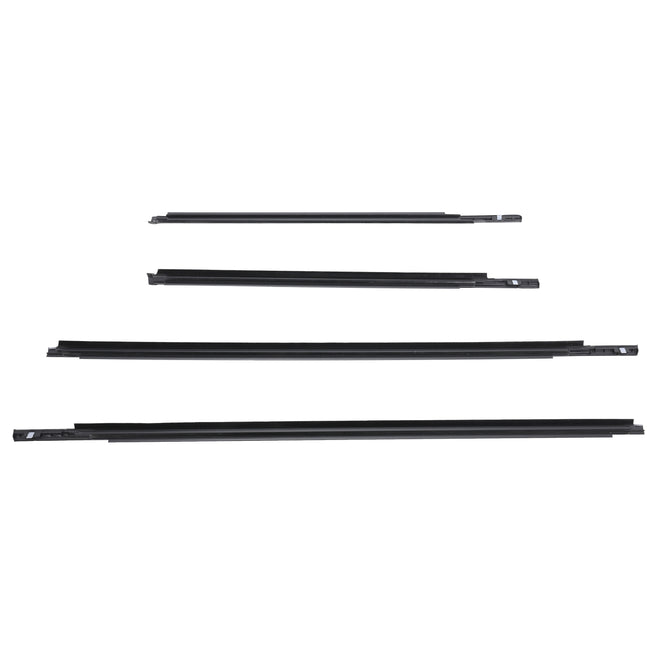 Cañuela Puerta Delantera 4 Piezas Negra Mate Yaris 2006-2015