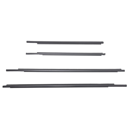 Cañuela Puerta Delantera 4 Piezas Negra Mate Yaris 2006-2015