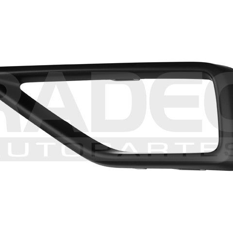 MOLDURA FASCIA TRASERA VW TAOS 21-24 NEGRA MATE TRENDLINE L4 4 CILINDROS 1.4L 5 PUERTAS DER