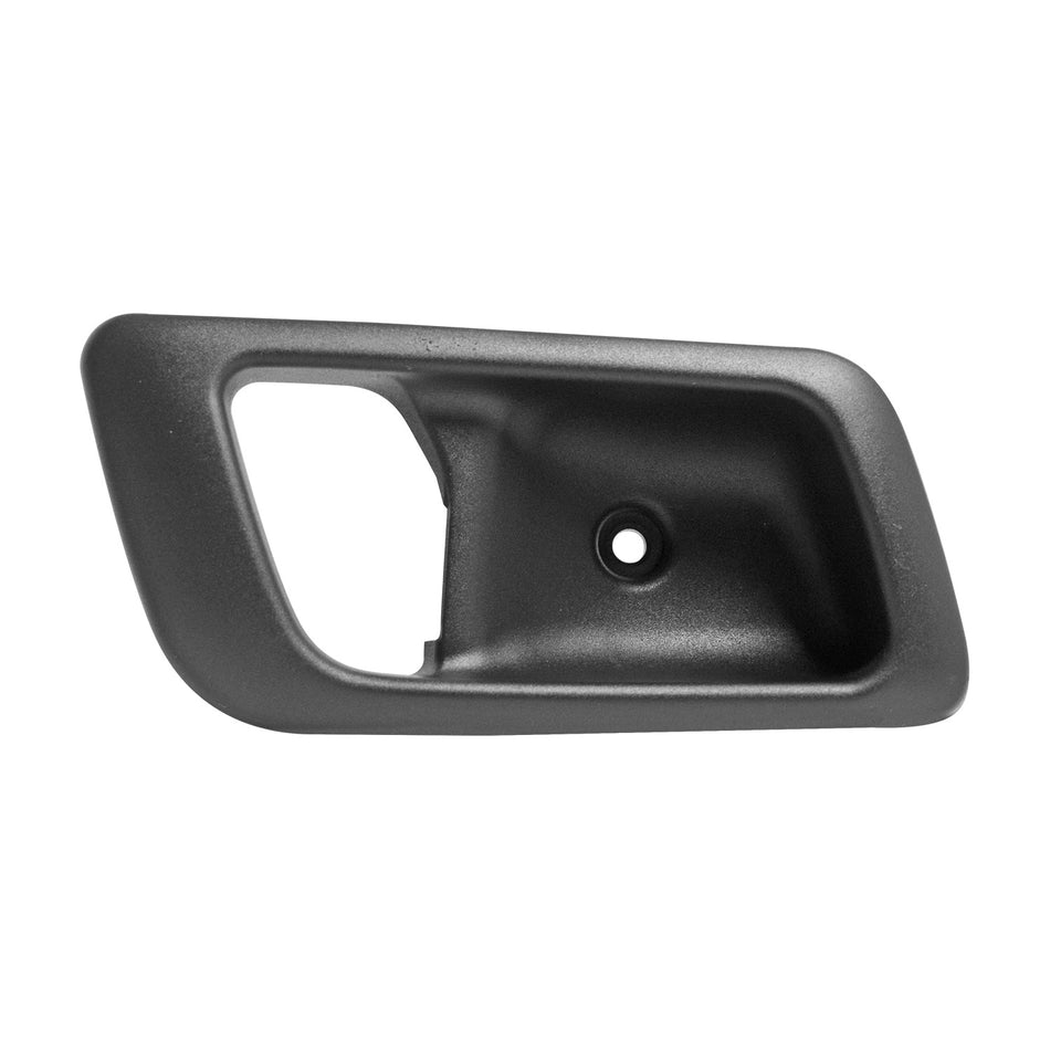 MANIJA INTERIOR FT PALIO 05-10 SOLO BISEL CORRUGADA NEGRO PLASTICO DELANTERA/TRASERA IZQ