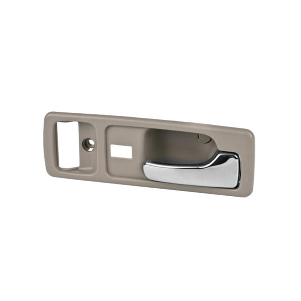 MANIJA INTERIOR HD ACCORD DELANTERA 90-93 2 PUERTAS C/HOYO P/SEGURO P/CRISTAL ELECTRICO BEIGE C/CROMO DER