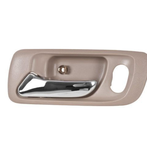 MANIJA INTERIOR HD ACCORD DELANTERA 98-02 4 PUERTAS/ODYSSEY 99-04 BEIGE C/CROMO IZQ