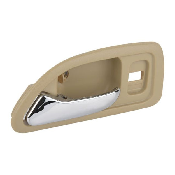 Manija Interior Hd Accord Delantera 94-97 4 Puertas C/Hoyo P/Seguro Beige C/Cromo Izq